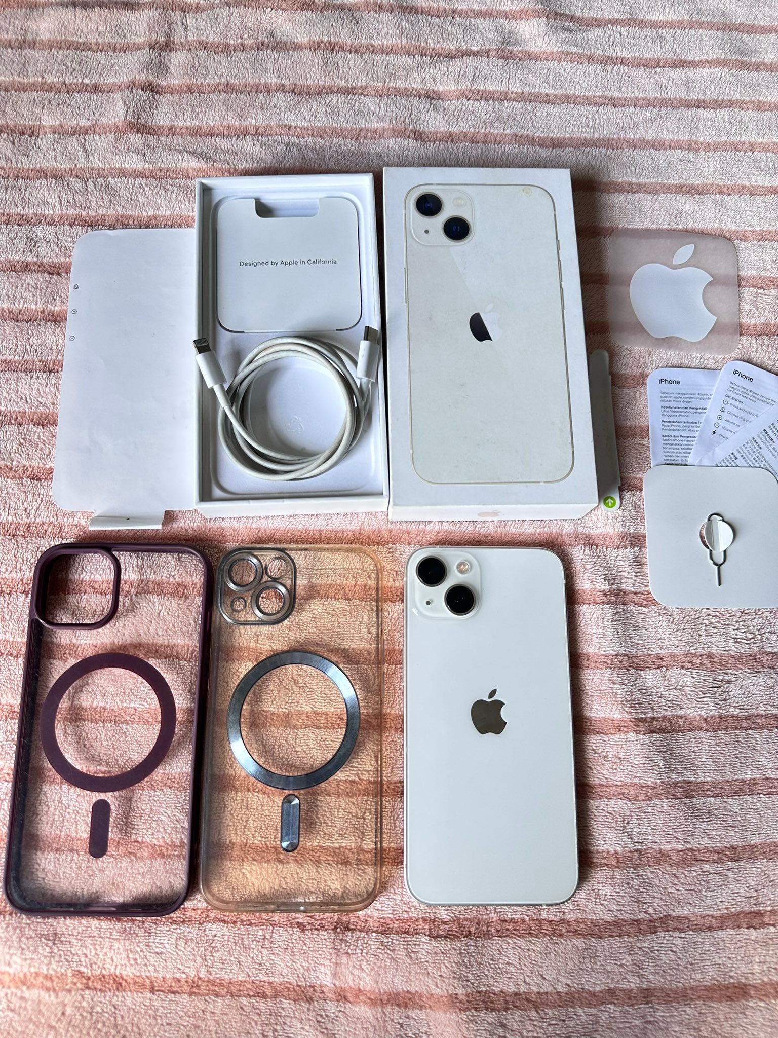 Iphone 13-128gb(starlight) 84% Battery health (orig battery 