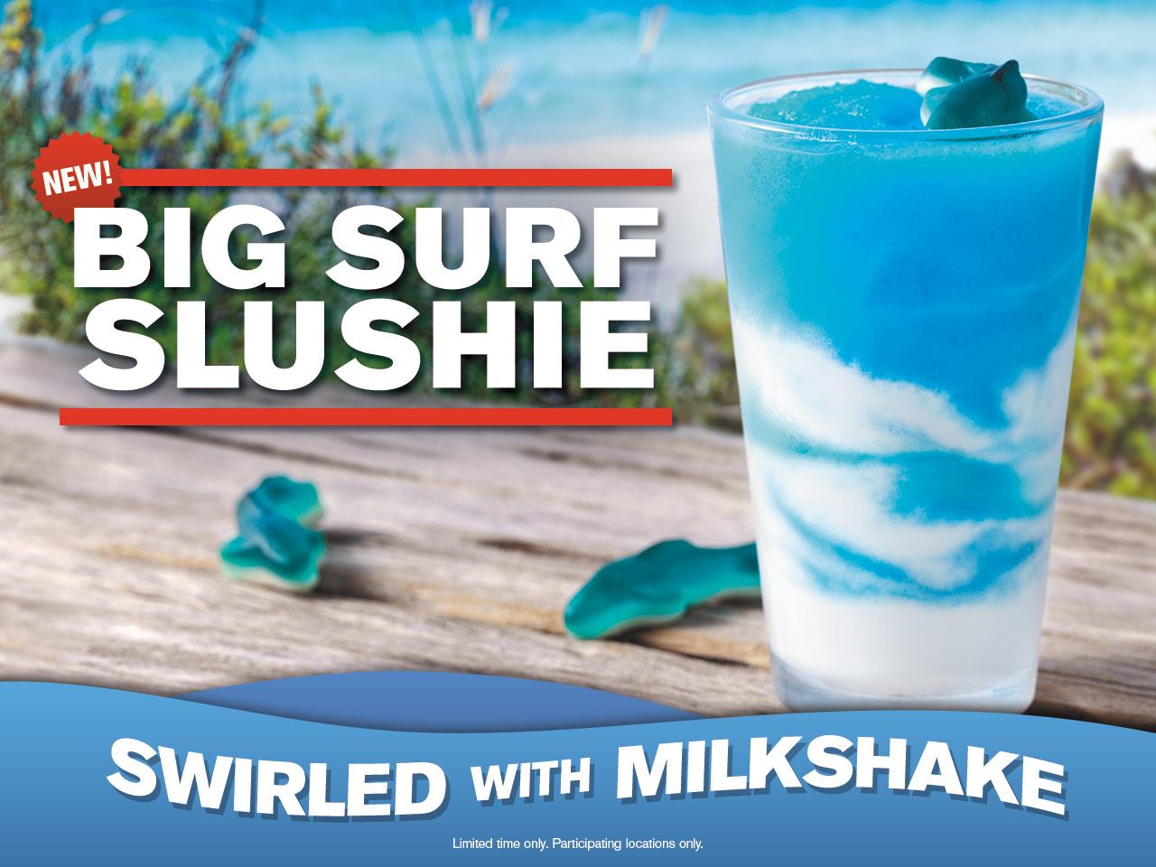 Catch our NEW Big Surf Slushie... - Checkers and Rally's | Facebook