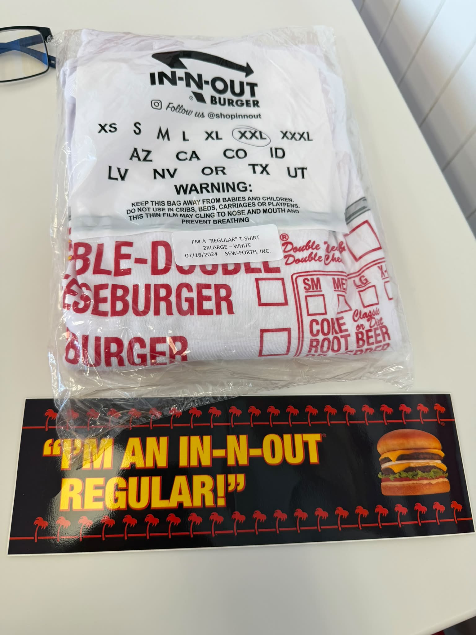 Is this a rare In-N-Out item? Time sure does fly by fast.