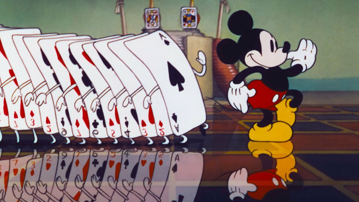 ディズニー セル画 THRU THE MIRROR ミッキーの夢物語！ 🪞 Interesting fact: ​Thru the Mirror (1936) — This landmark Walt