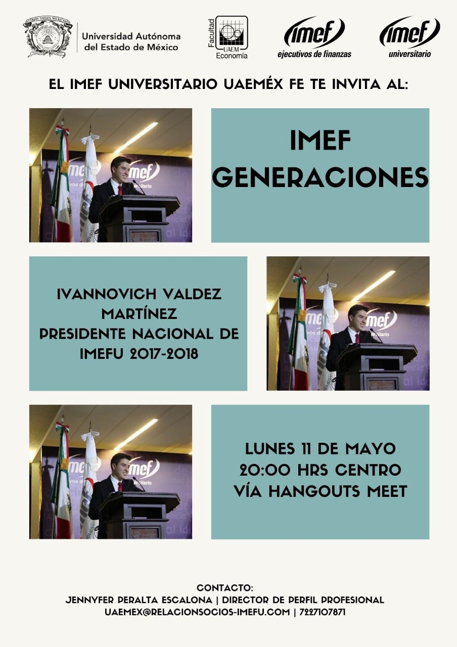 Te esperamos este lunes 11... - IMEF Universitario UAEMéx FE | Facebook