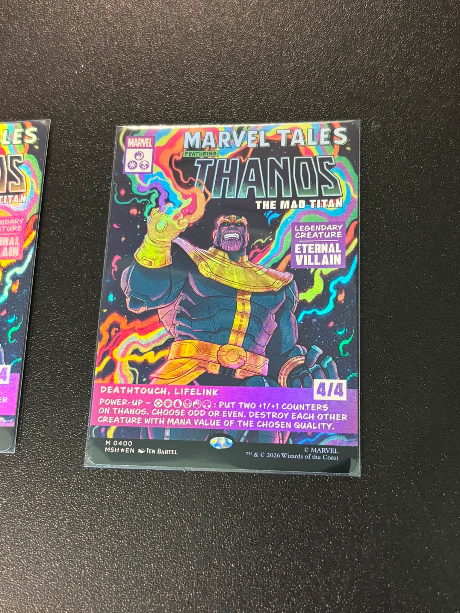 Marvel Tales Thanos card for sale on TCG Player