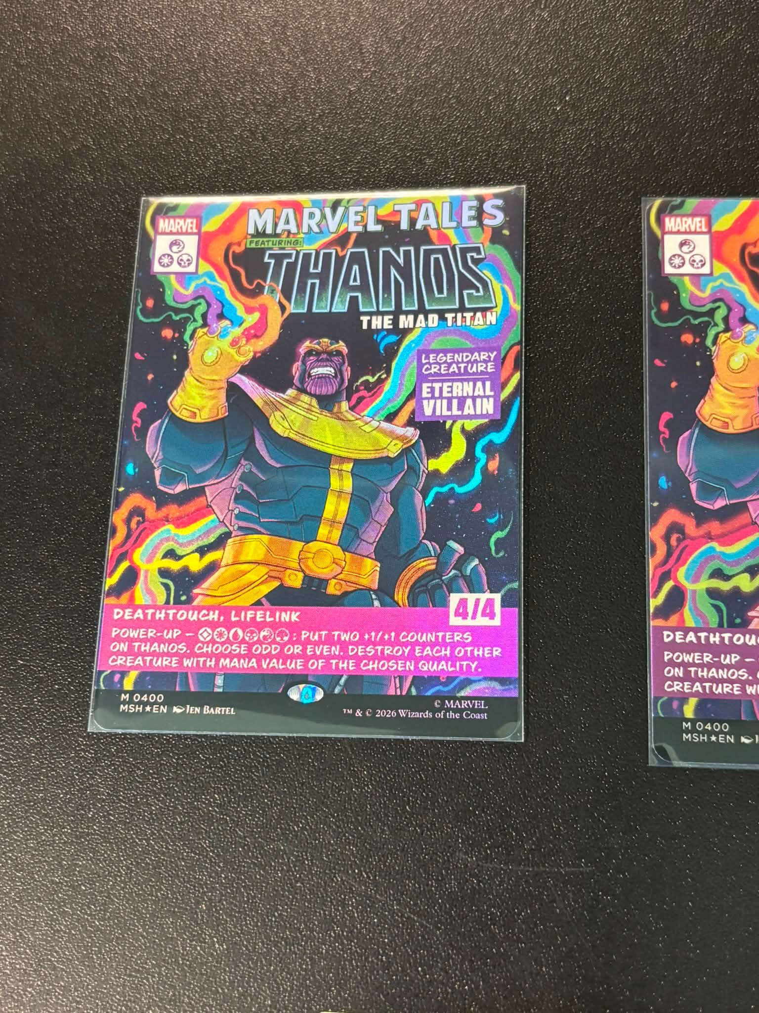 Marvel Tales Thanos card for sale on TCG Player