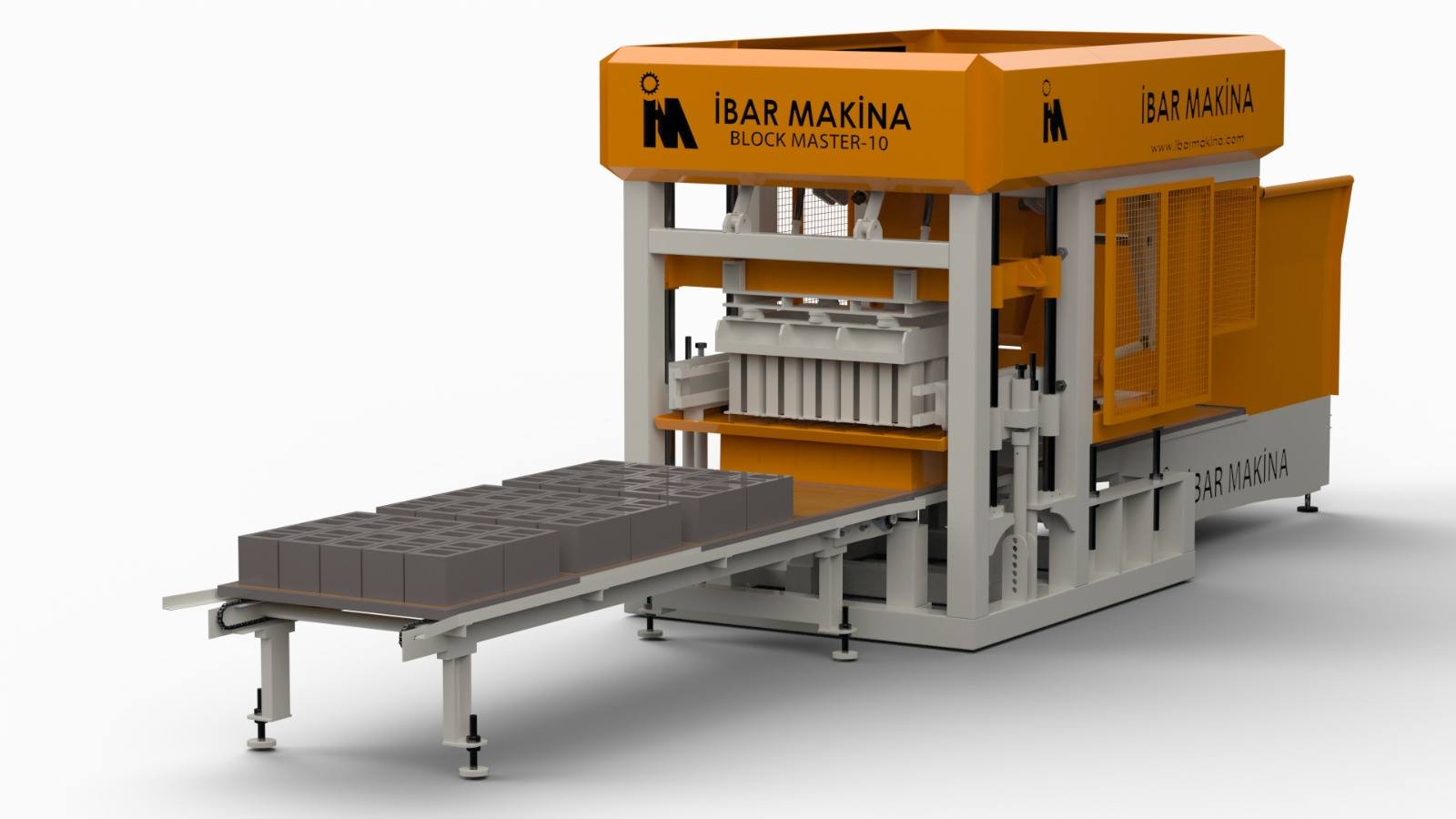 İBAR MAKİNA BLOCK MASTER... - Concrete Block Making Machine