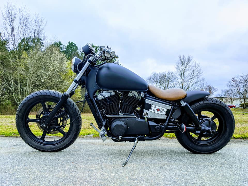 KB Customs - Just took the VT1100C down the road for the...