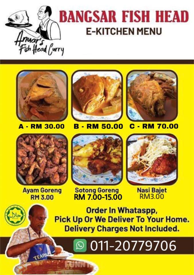 Bangsar Fish Head Corner Cheras Self Pick Up Or Delivery Click The Whatsapp Link To Make Your Order Wasap My 601120779706 Bfc Facebook