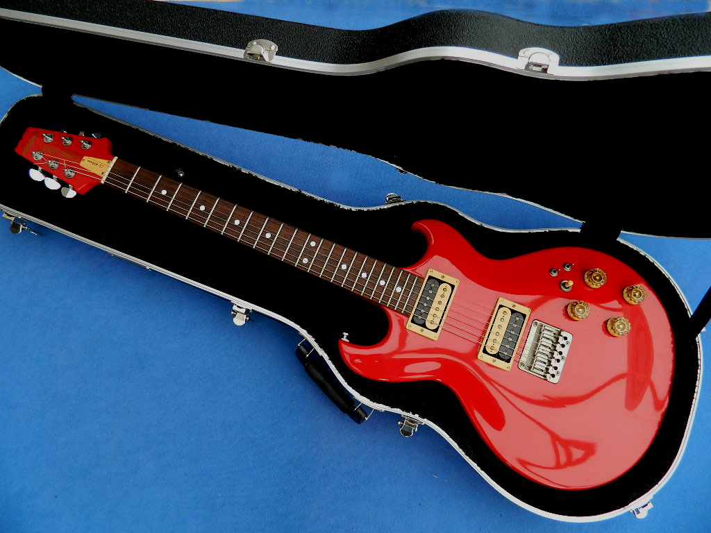 Now playing: 1981 Aria Pro II Cardinal CS-350.
