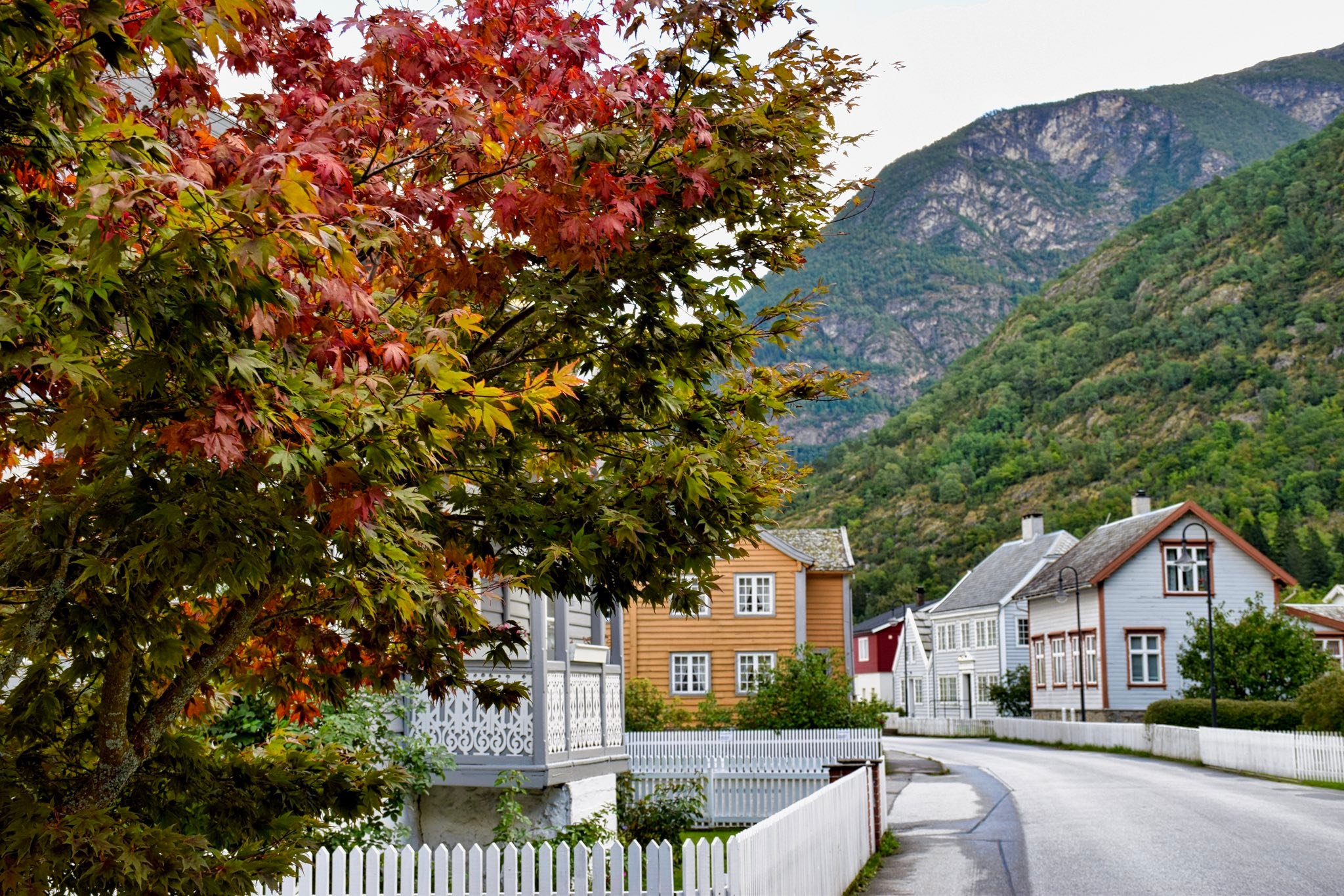 Sogn og Fjordane i bilde | Lærdalsøyri,- bildeserie tatt 13.09.25 ...