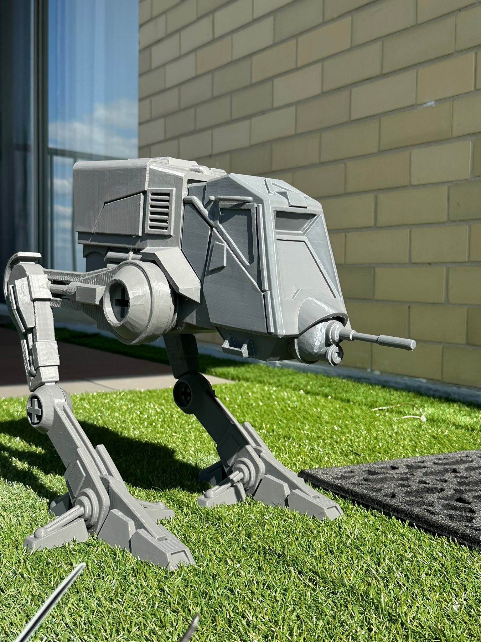 Custom Republic AT-PT walker models in different scales