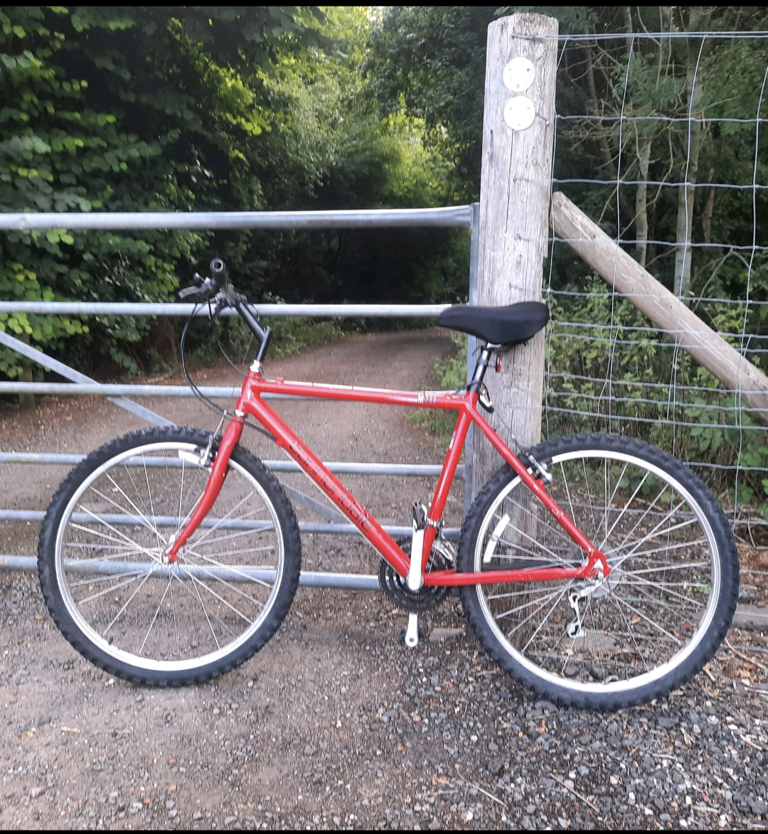 Upgraded 1993 Cannondale M300 bike with XT components