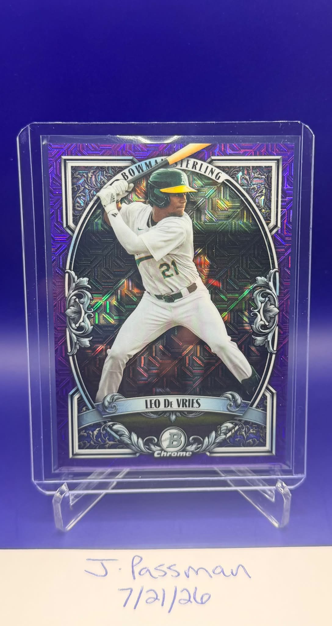 トレーディングカード 【プロスペクト2位！】Leo De Vries 2025 Topps