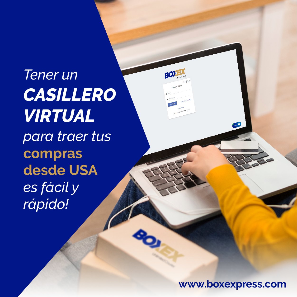 Antójate y compra en Estados... - BoxEx - Unlimited Courier | Facebook