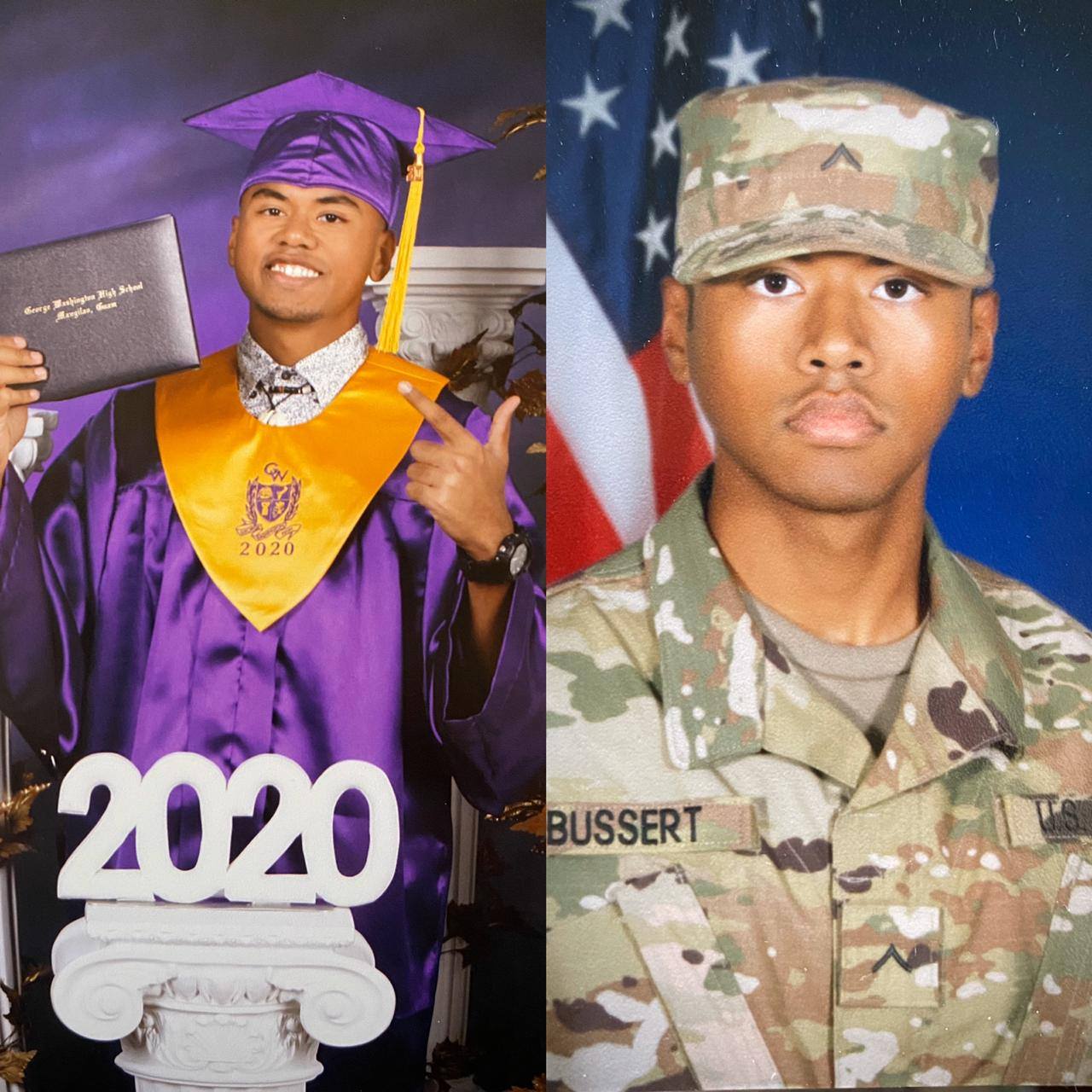 Congrats to Private First Class Ethan Bussert and the George Washington ...