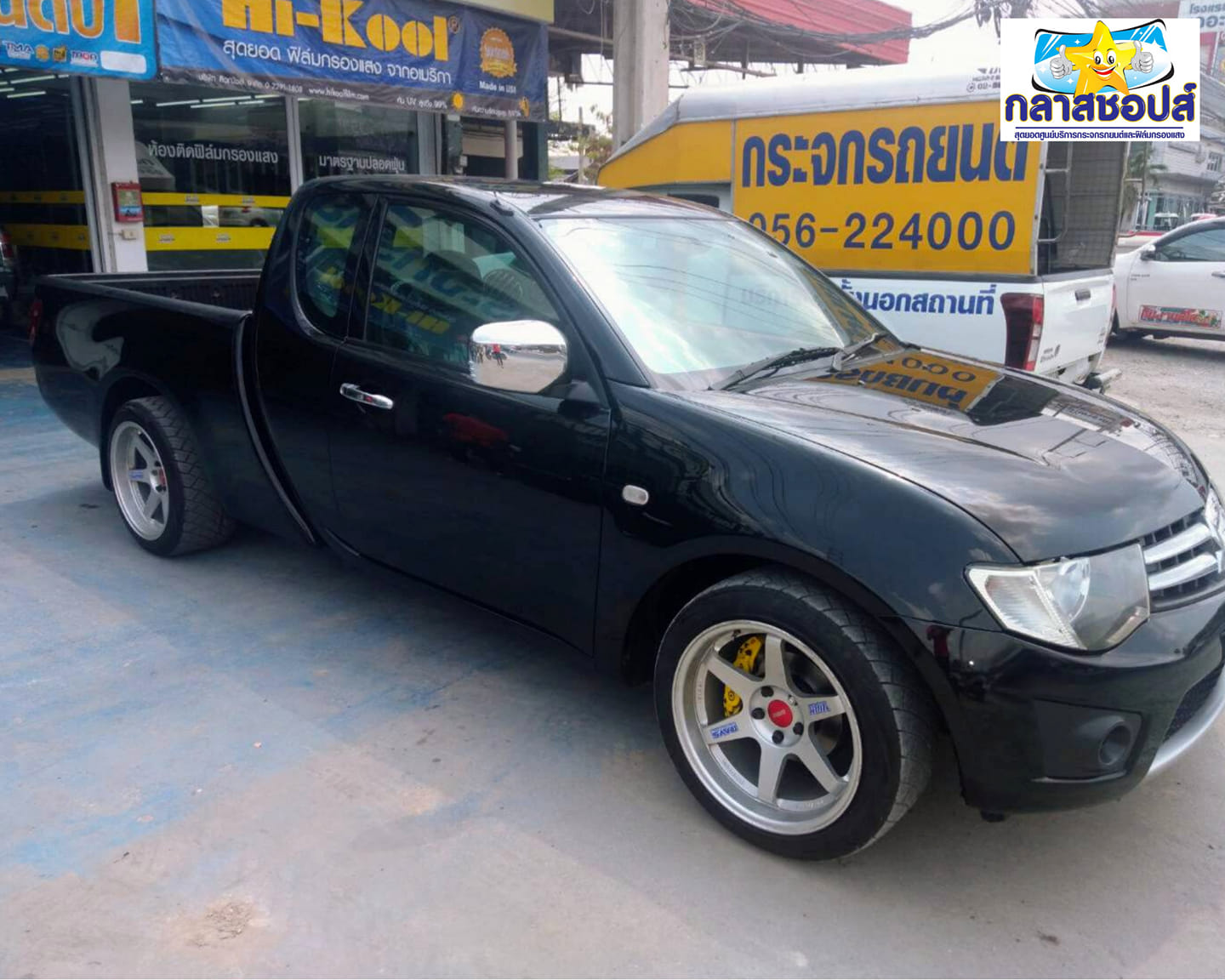 🚖 MS TRITON คันนี้ชอบฟิล์มเขียวใส เน้นต้องการโชว์อุปกรณ์ภายในรถ จึง ...