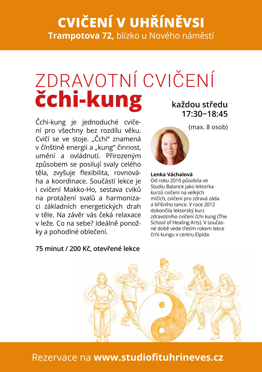 Pravidelné cvičení Čchi kung každou středu