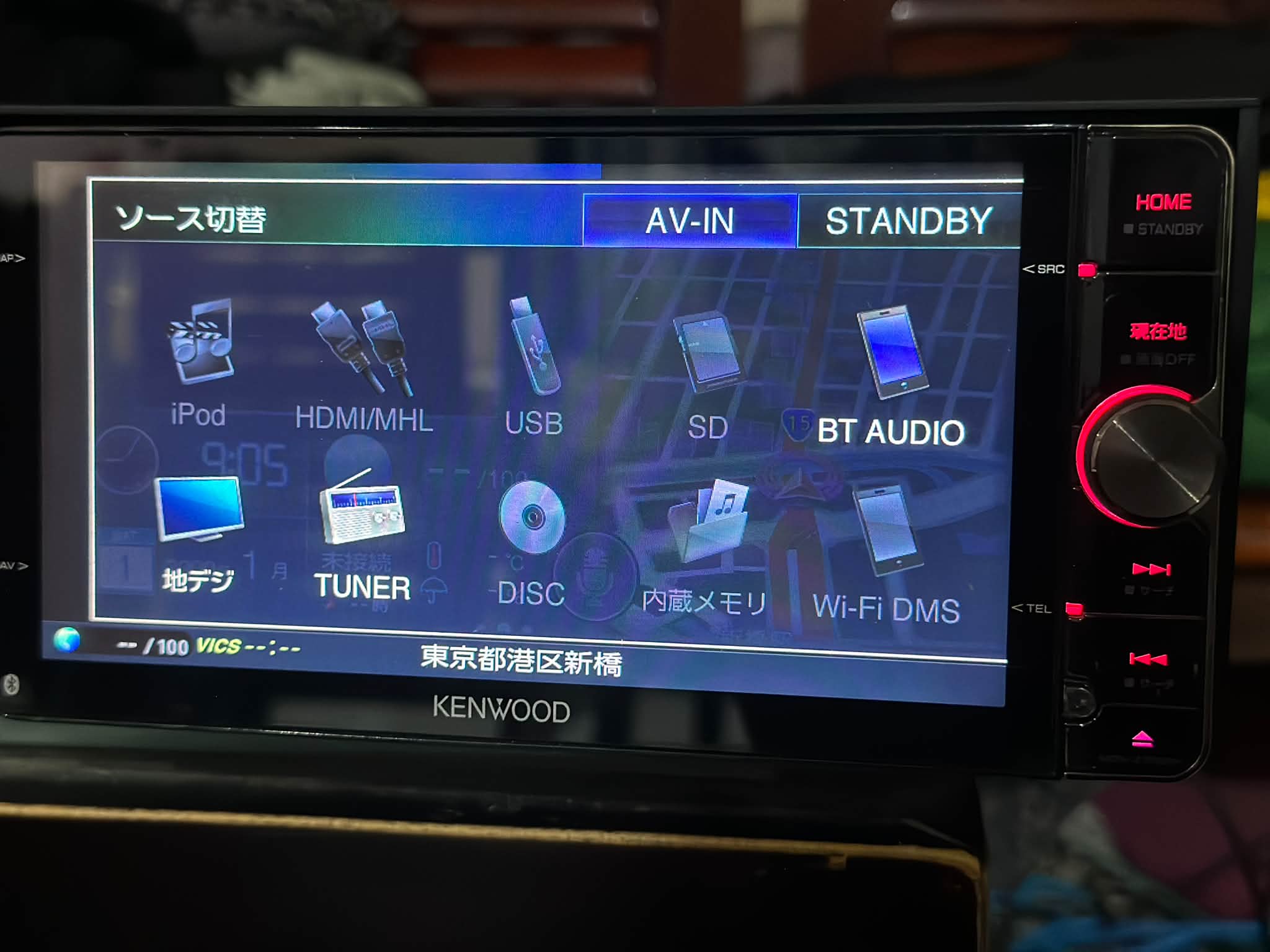 KENWOOD MDV-Z700W🇯🇵🇯🇵 SIZE 200MM TOYOTA PERODUA BUILT IN DELAY