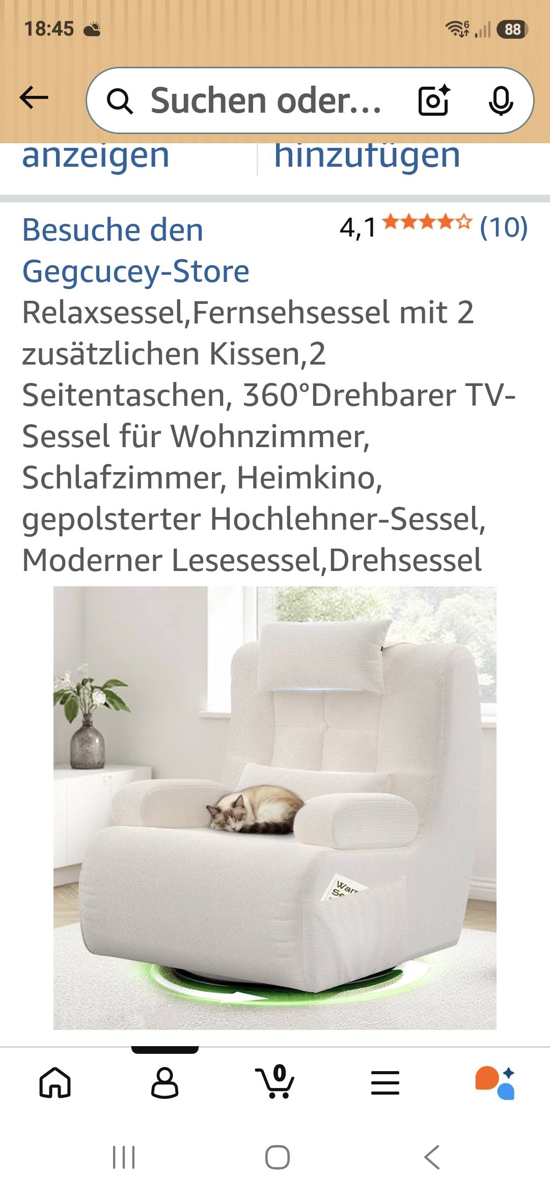 Neuer Sessel ...Info stehen auf dem Bild ... 55 Euro