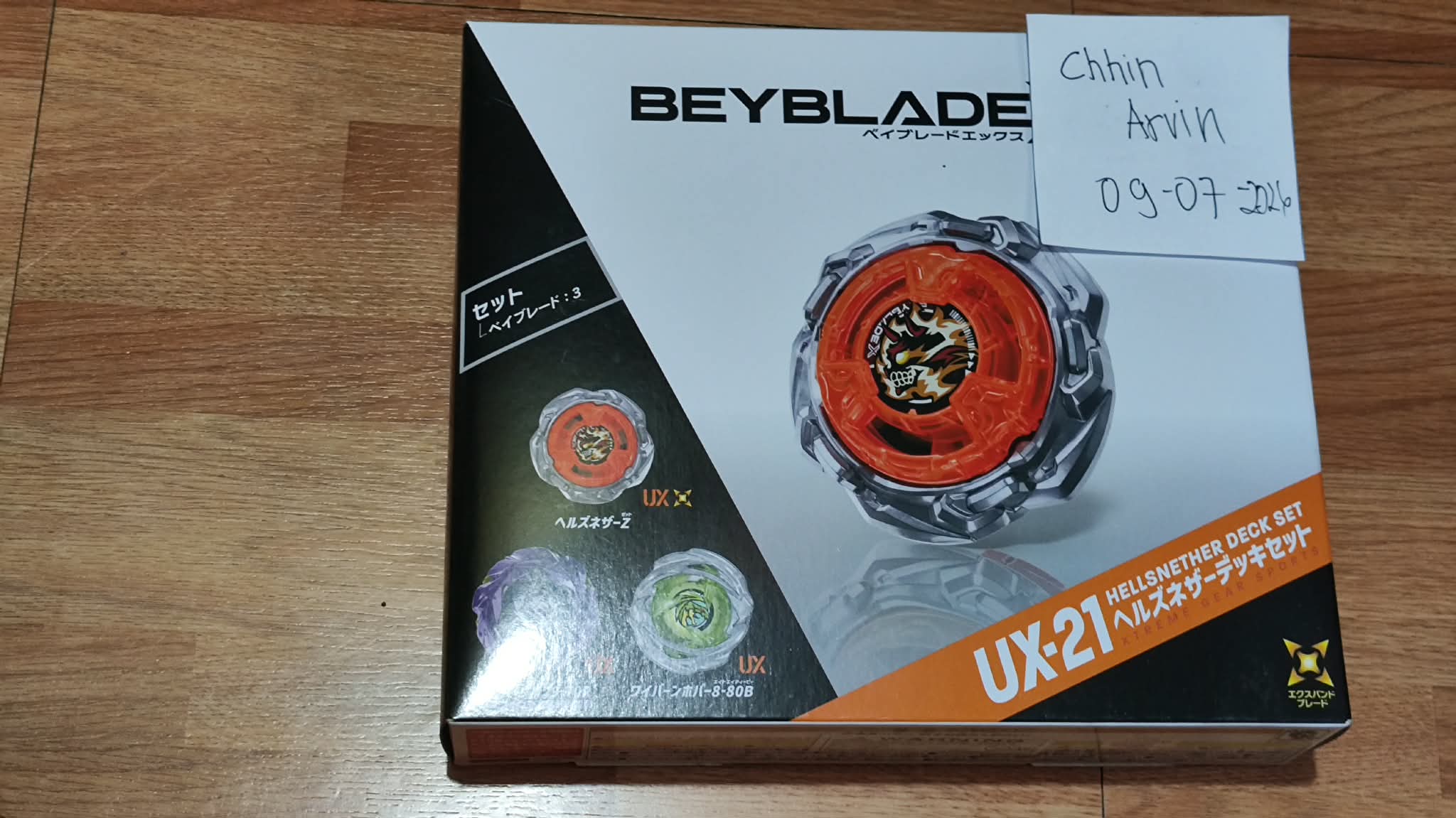 BEYBLADE X UX-21 Hells Nether Deck Set for sale on Mercari
