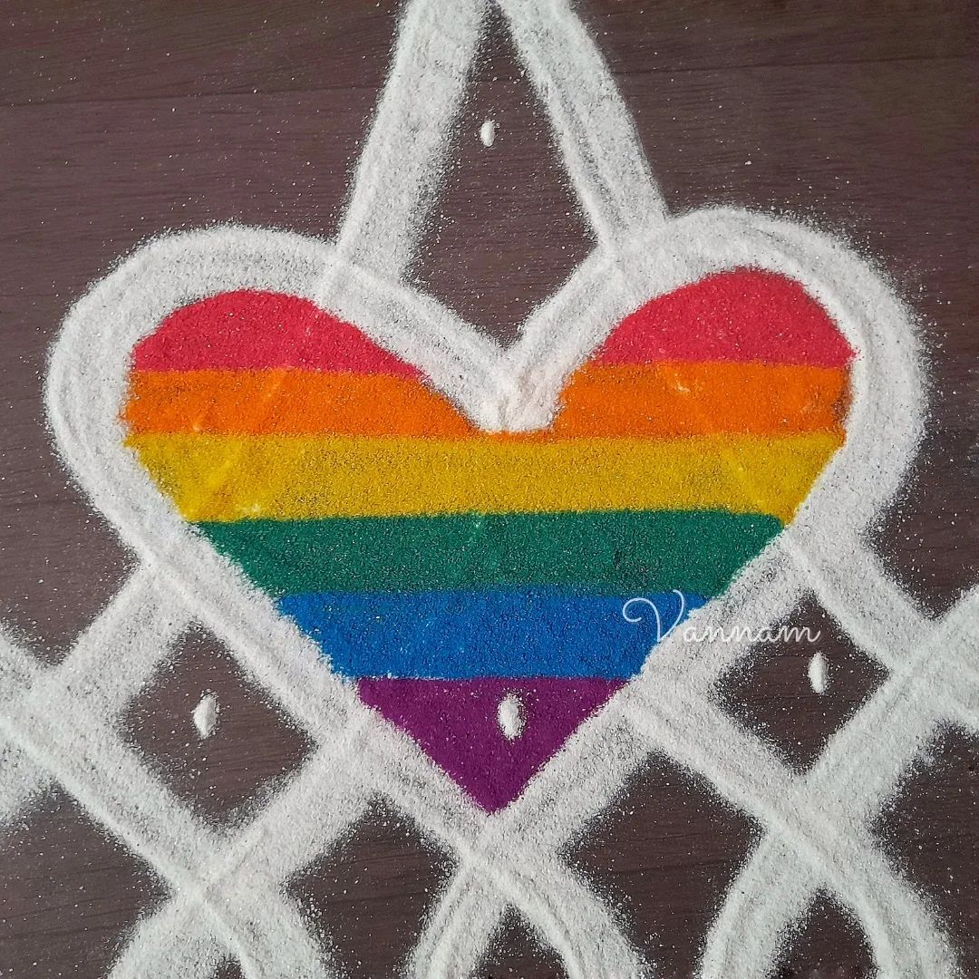 Vannam_rangoli - Happy Pride month, with a slightly...