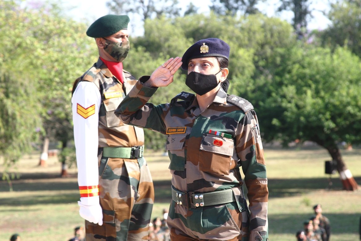 Defence Nation - Lt Col Rishma Sarin wife of our beloved... | Facebook