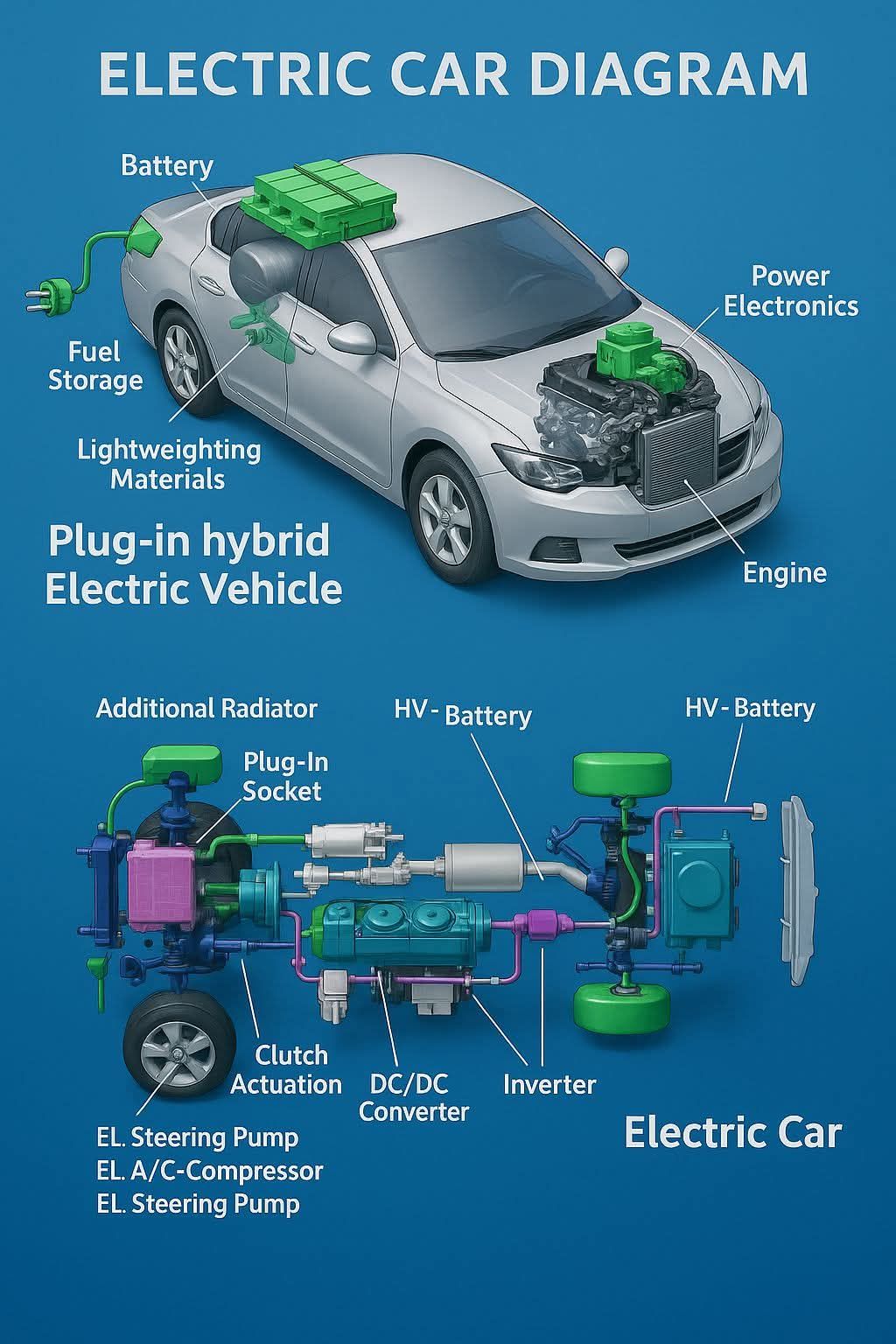 How its makes | the power electronics architecture of a hybrid electric ...