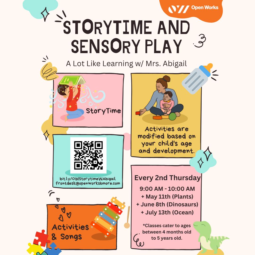 Open - Toddler Storytime and Sensory play: July 13, 9:00 AM - 10:00 AM ...
