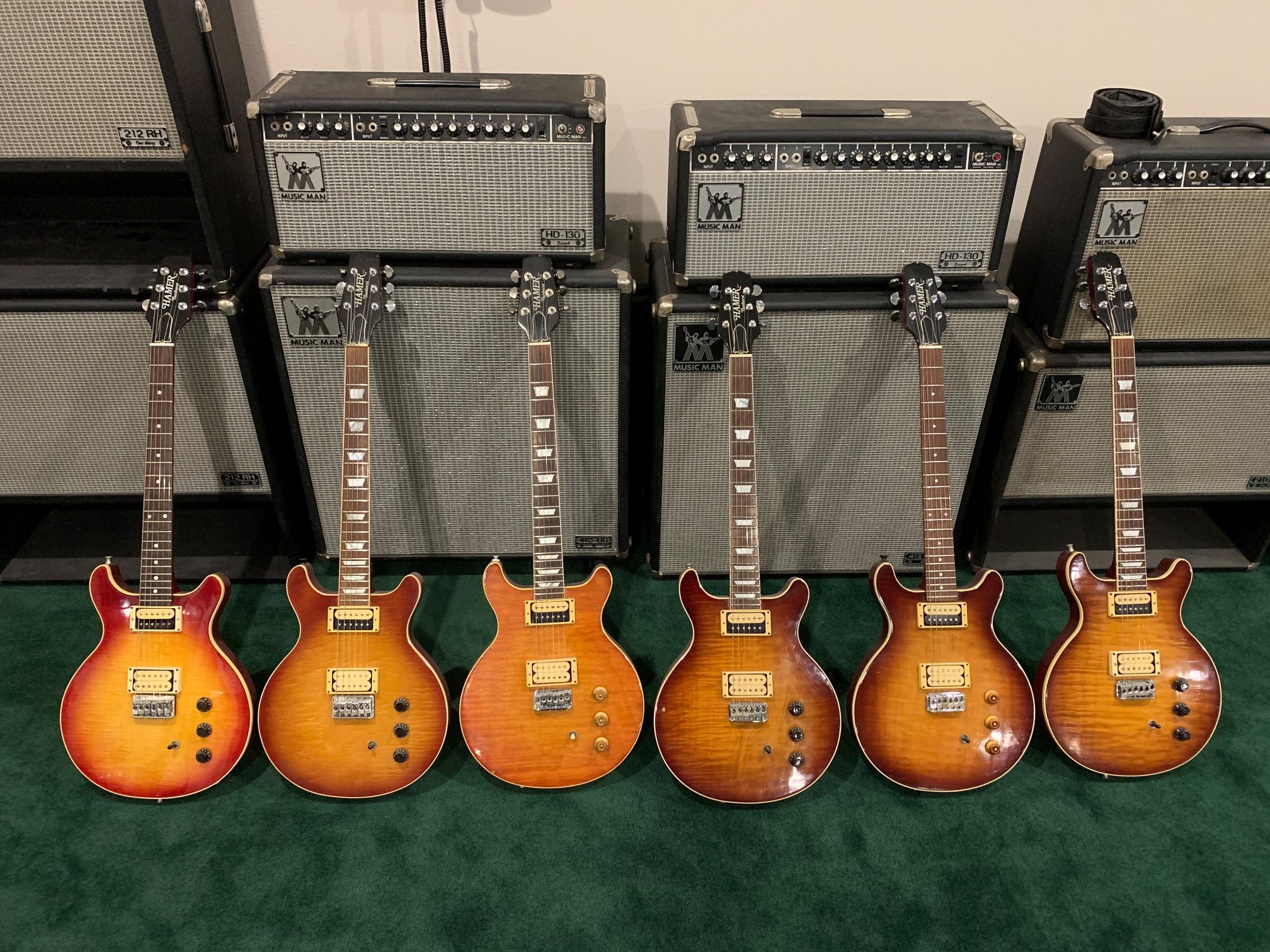 【K】HAMER Studio DC☆Duncan Designed☆ Check out this 1980 Hamer Special Electric Guitar in Natural — a