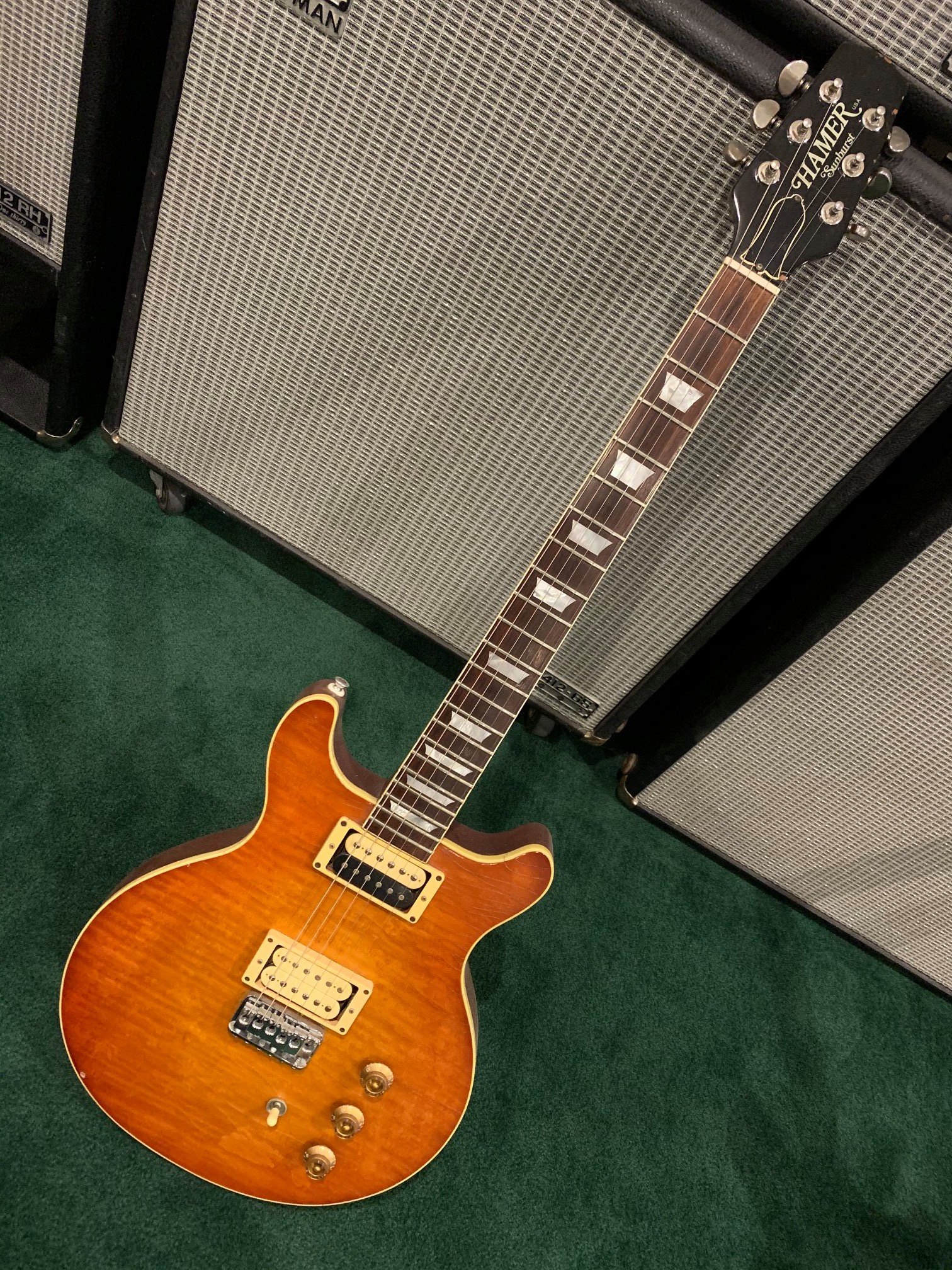 Check out this 1980 Hamer Special Electric Guitar in Natural — a