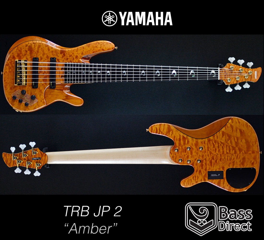 Yamaha TRB JP2! This 6-string amber beauty is the bass of choice