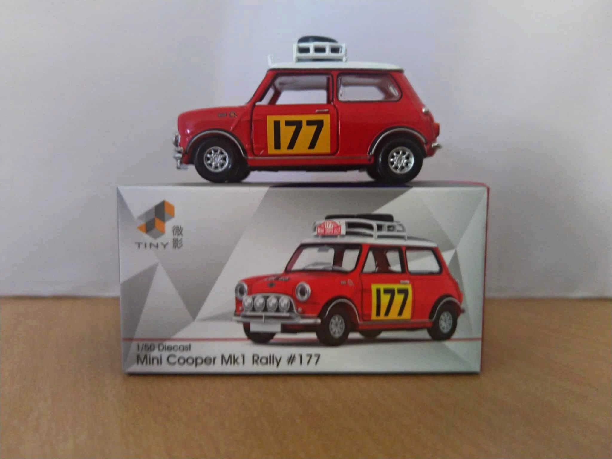 Mini Cooper Mato Grosso rally.Polistil.1/25