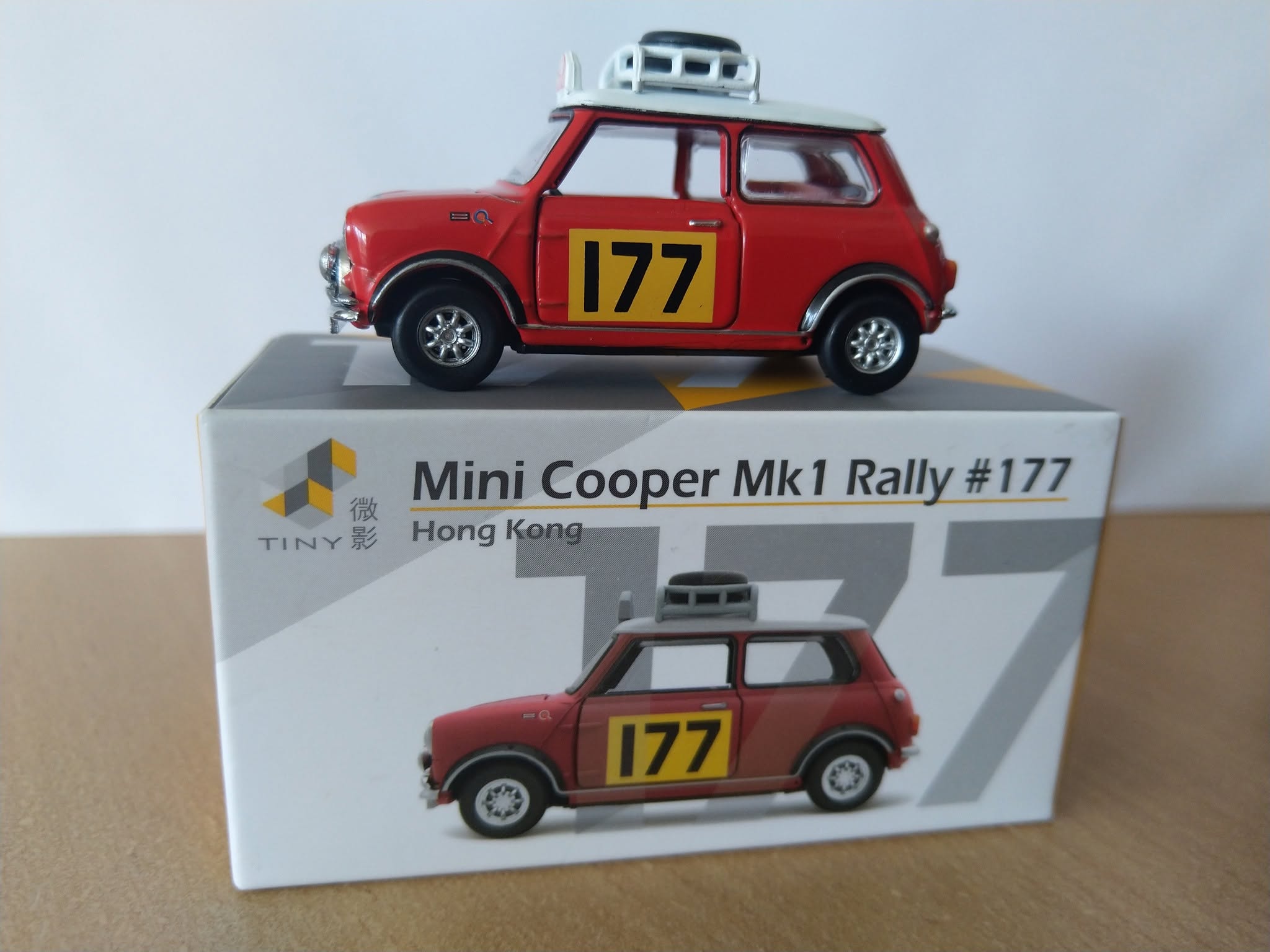 Mini Cooper Mato Grosso rally.Polistil.1/25