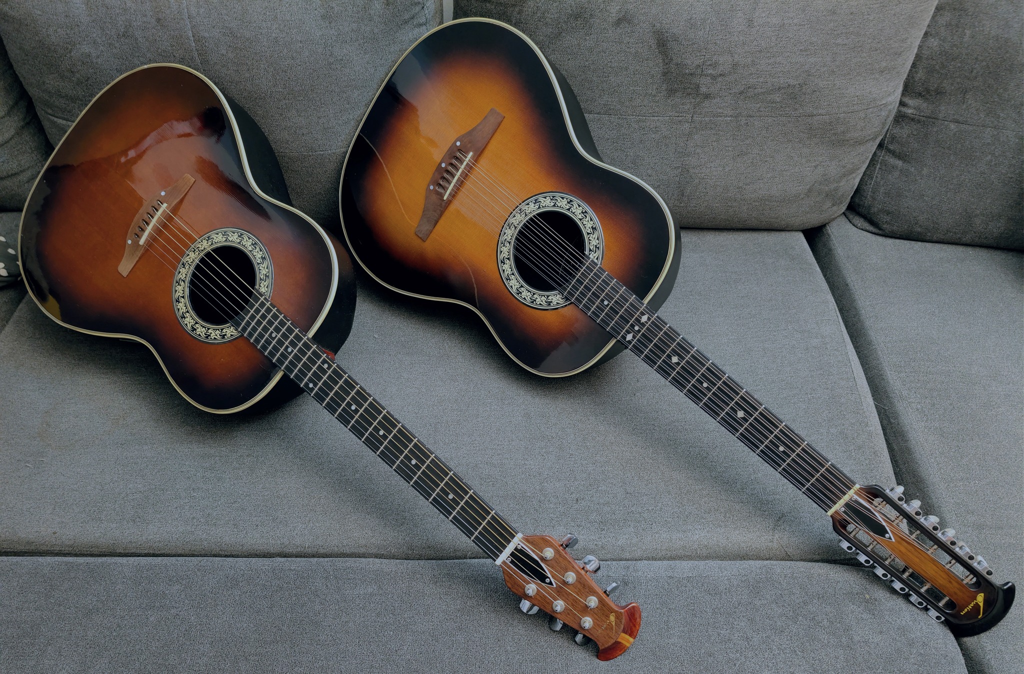 1977 Ovation 1115 Pacemaker 12 string guitar