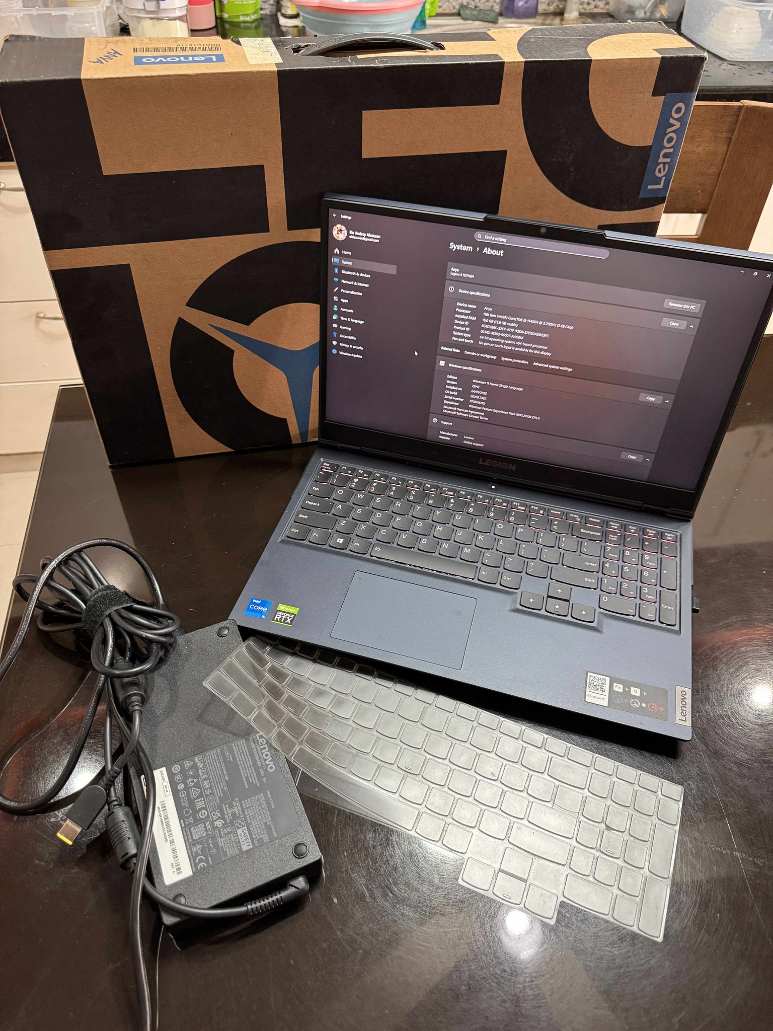 LENOVO LEGION 5 GAMING LAPTOP