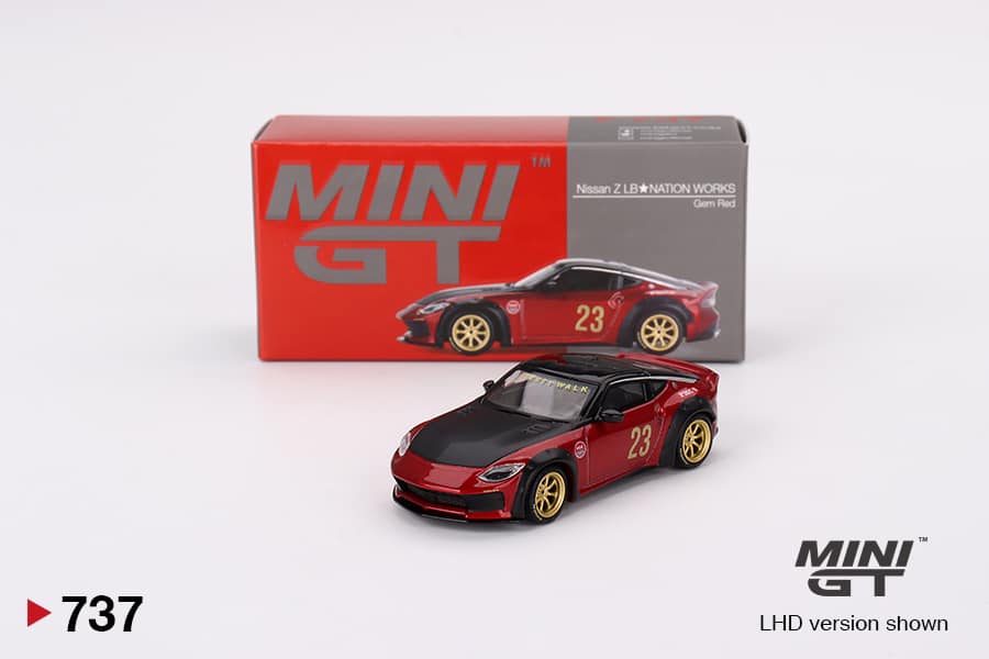 MINI GT x Mr. Kato @ LBWK created 4 special gold plated LB GT-R