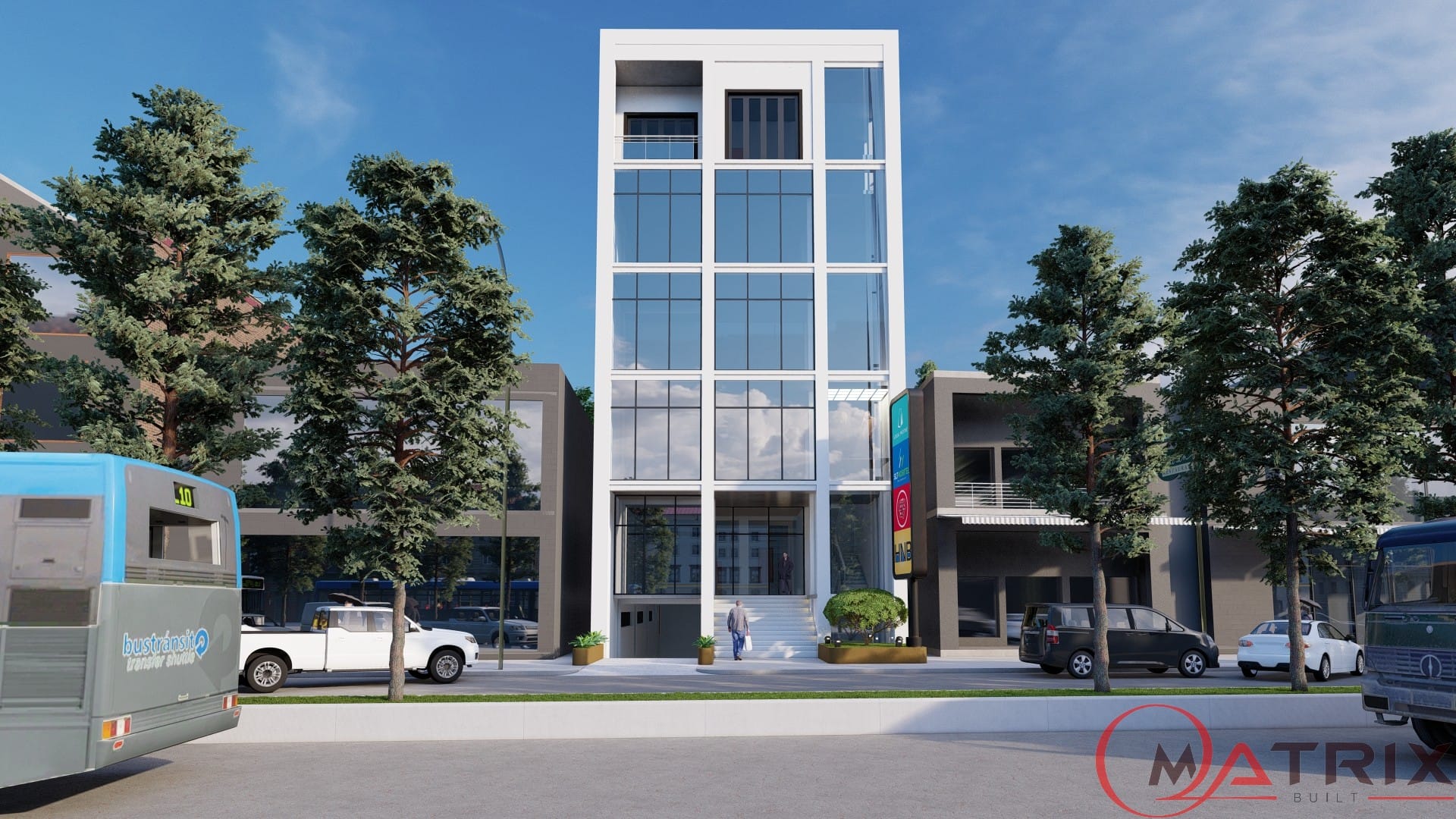 Matrix Built - Proposed 5 Story commercial Building at...