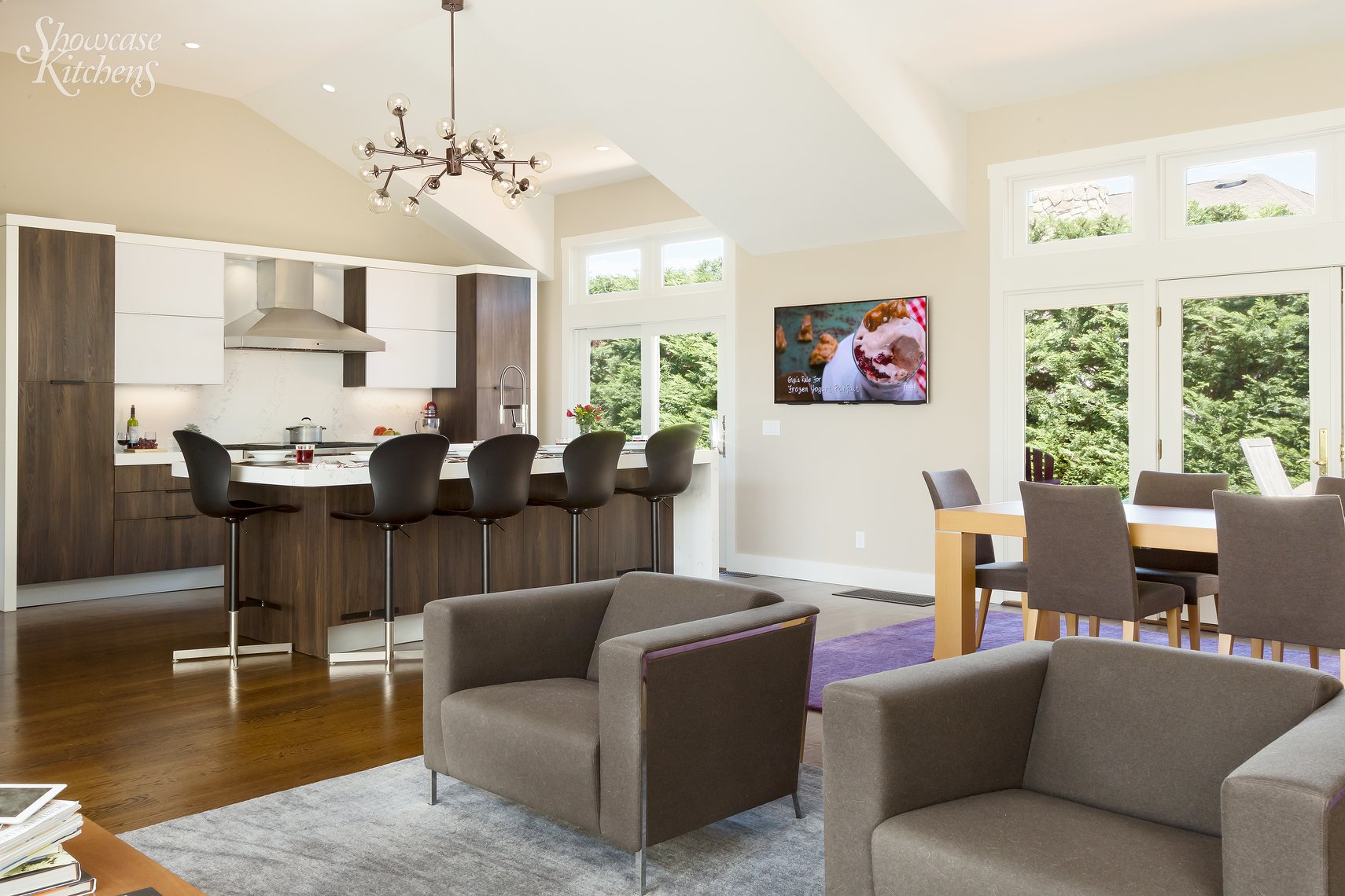 Showcase Kitchens - This open plan gathering space was designed by ...