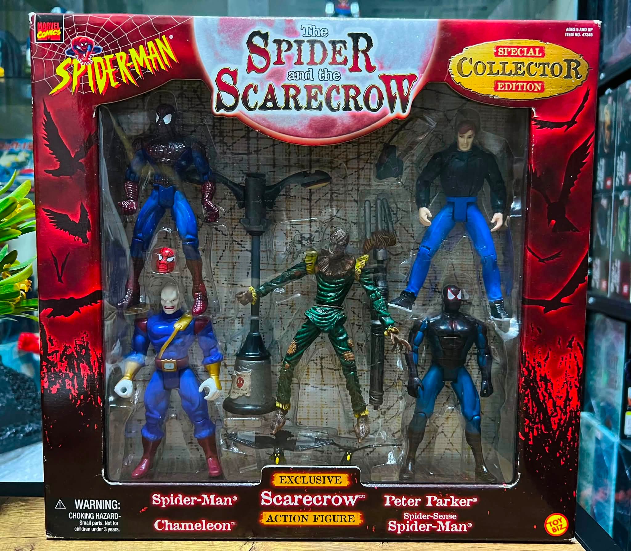 Toy Biz 1998 Marvel Spider-Man The Spider and the Scarecrow