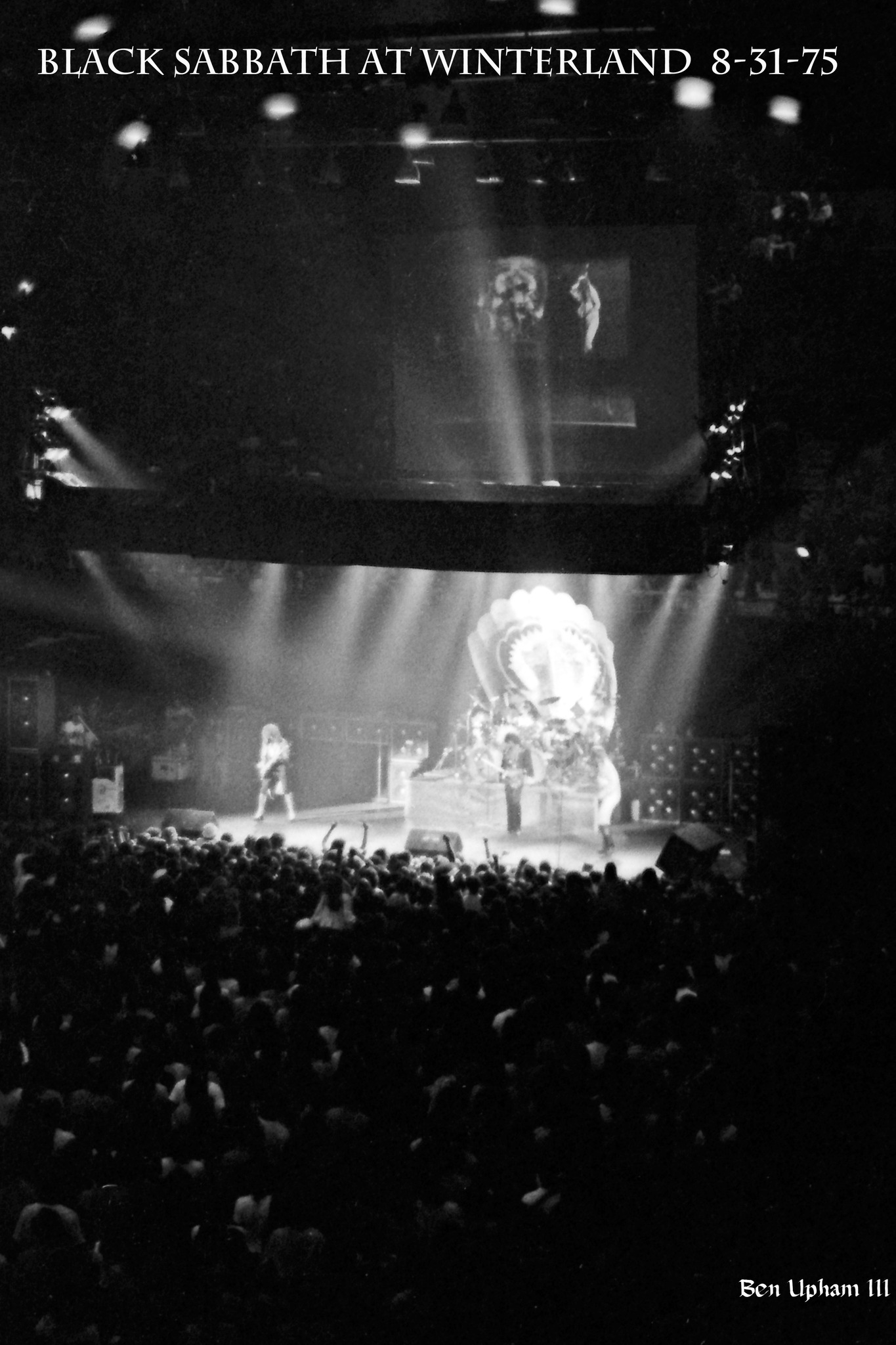 Winterland 1975 concert with Mahogany Rush and Black Sabbath