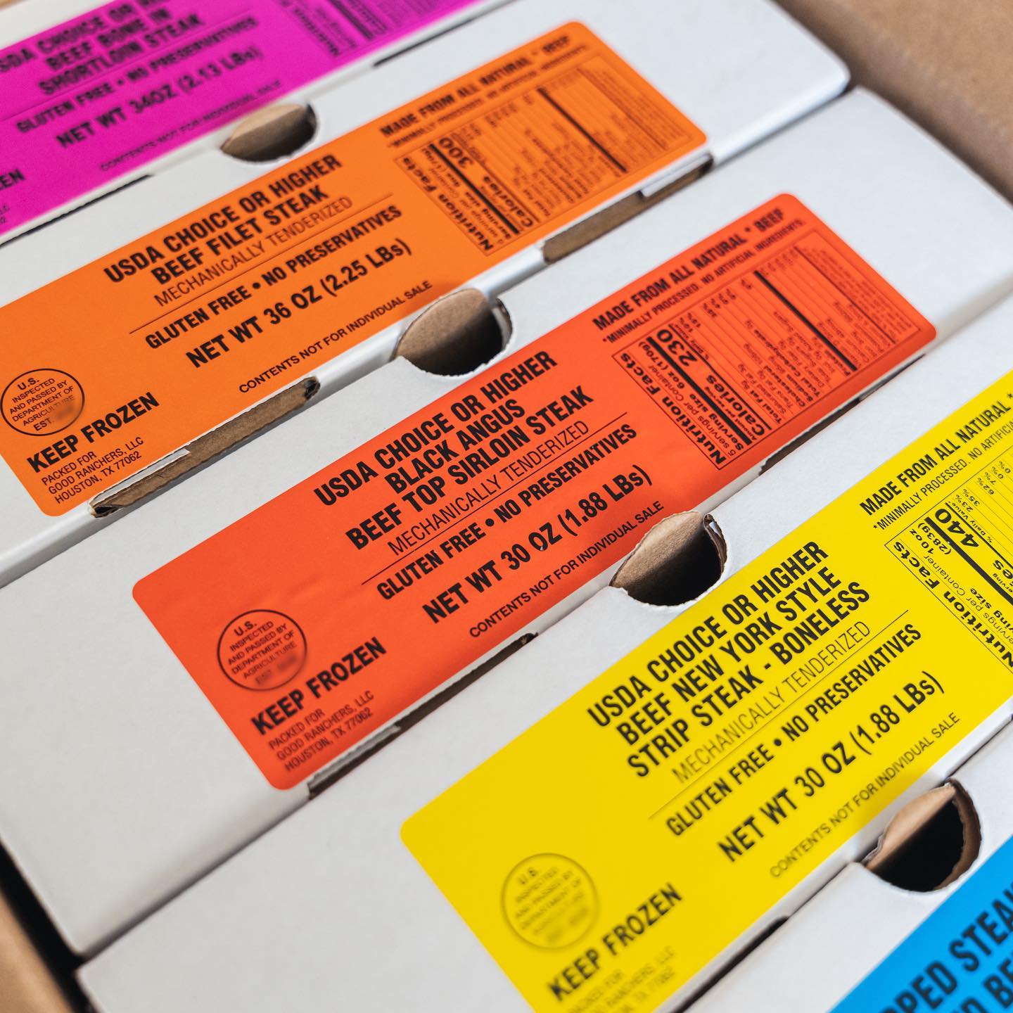 Good Ranchers - Our meat comes individually packaged,...
