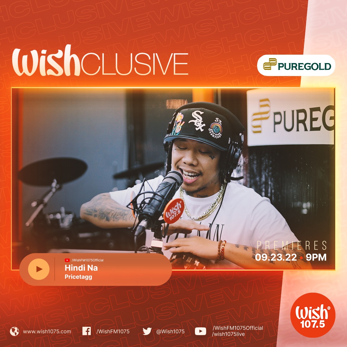 Wish 107.5 - Filipino rapper Pricetagg Official's newest... | Facebook
