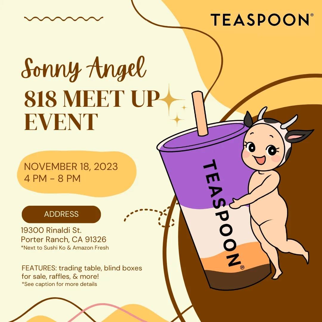 Teaspoon - Teaspoon, Porter Ranch is holding its 1st ever event ...