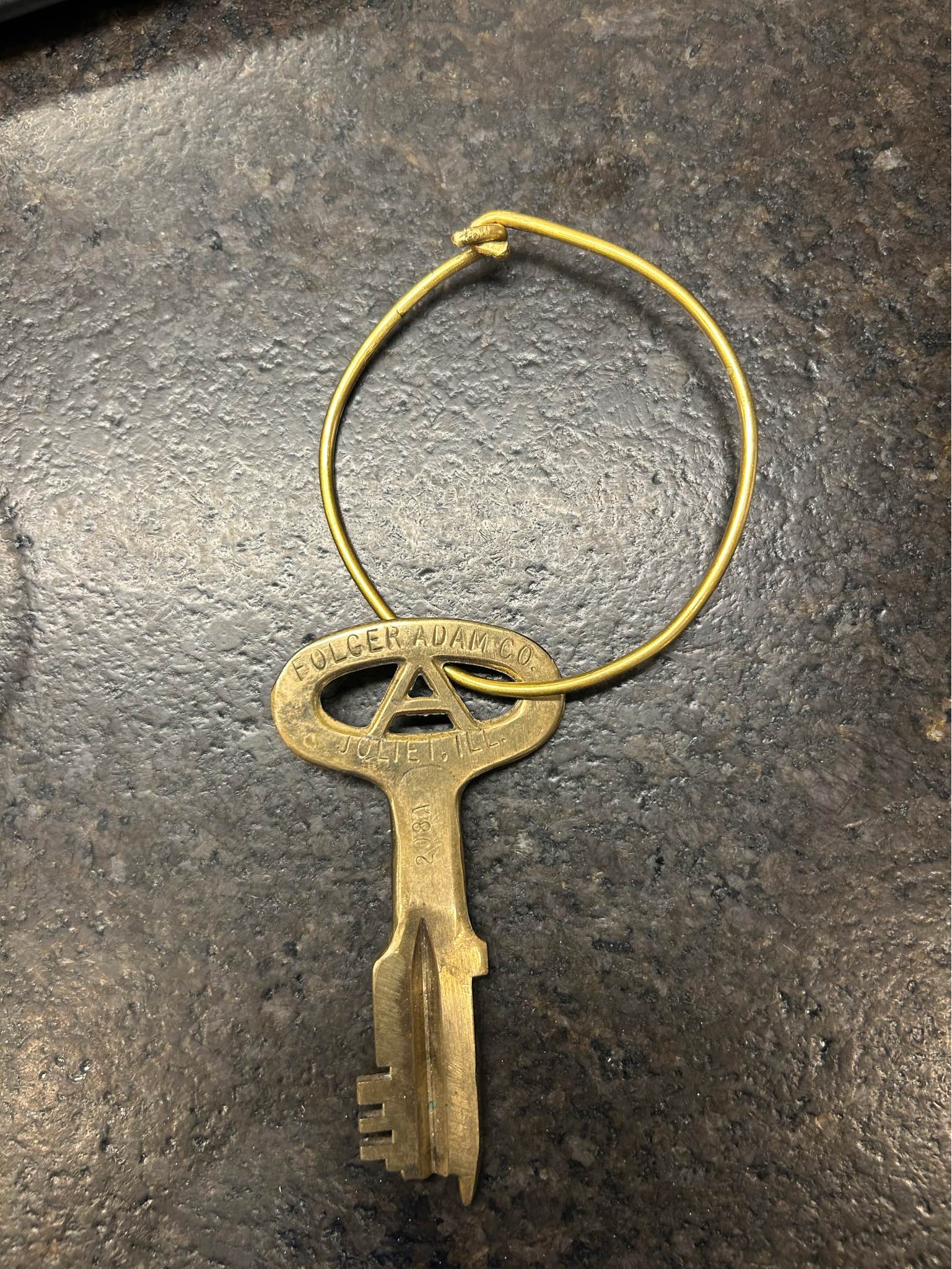 Antique Brass Prison Keys - Key Chains & Lanyards - Joshua, Texas ...