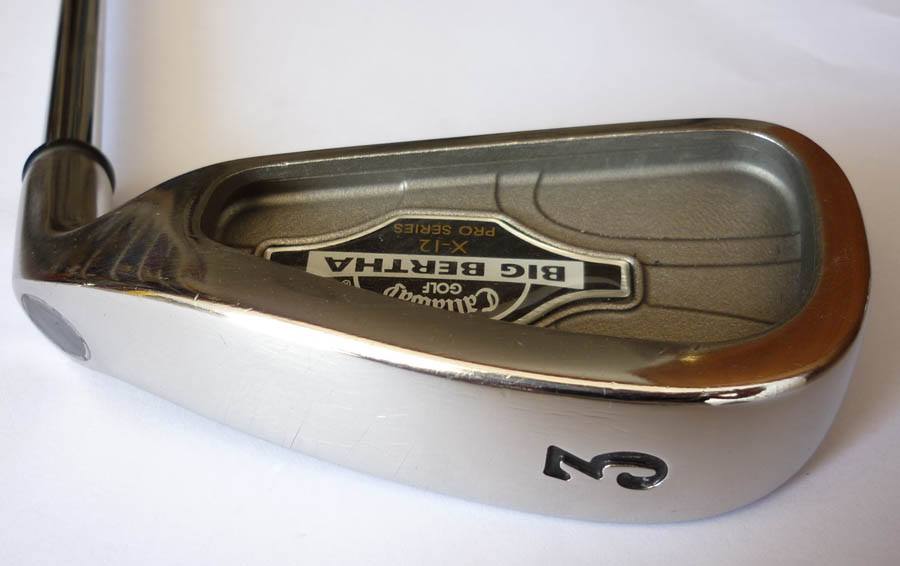 Callaway Big Bertha X-12 Fer #4 (Droitier) - Shaft En Acier Uniflex - Occasion En Bon état