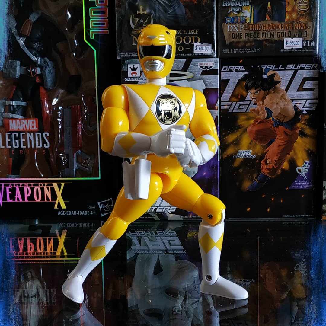 Caveman - POWER RANGER YELLOW RANGER / TRINI BANDAI / 1993 . . # ...