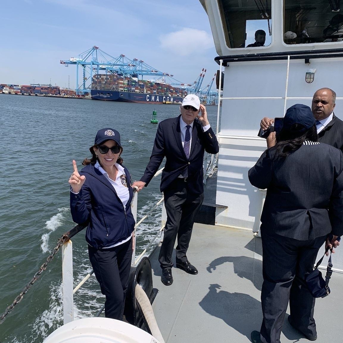The New York harbor is one of the... - Governor Kathy Hochul