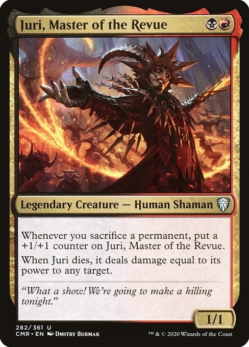 sacrifice deck mtg commander Lost Caverns of Ixalan Blood Rites Sephiroth Sacrifice  (Mono-Black Commander