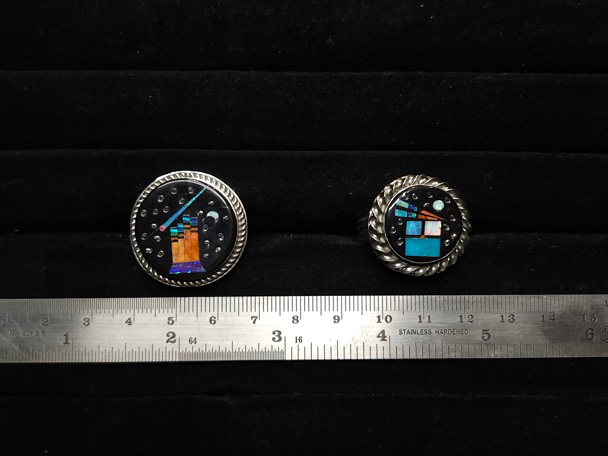Adjustable and set silver rings for sale