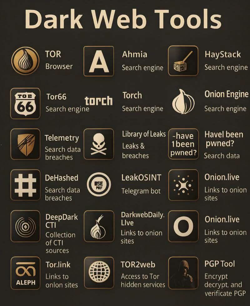 Browse dark web