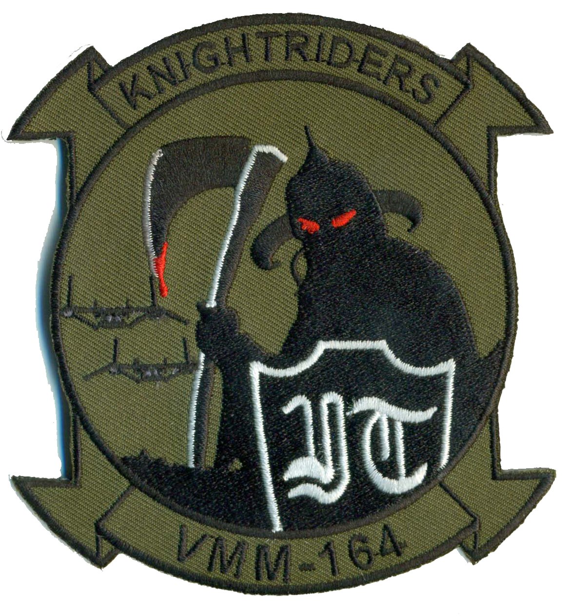Marine - VMM-164 Knight Riders squadron patches are restocked! https ...