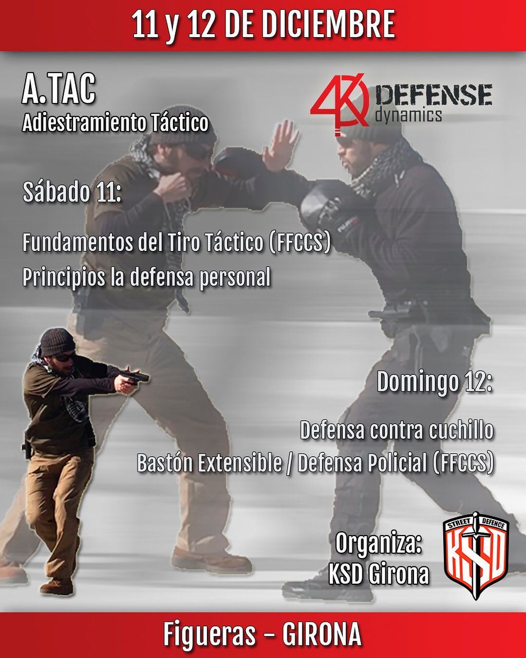 Sábado 11: - Fundamentos de Tiro... - 4KD Defense Dynamics
